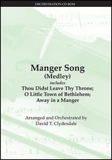 Manger Song (Medley) Orchestra sheet music cover